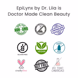 EPILYNX by Dr. Liia Long Lasting Waterproof Liquid Eyeliner with Precision Tip | Gluten and Allergen Free  Vegan Eyeliner Pencil |2mL| Shimmer Summer