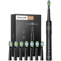 Fairywill Electric Toothbrush, Sonic Electric Toothbrush for Adults with 5 Modes 3 Hours Fast Charge and Smart Timer