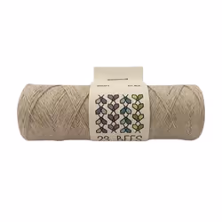 100% Organic Hemp Cord Twine String for Jewelry Beading Macrame Crafts 23 Bees (10 lb.) Natural