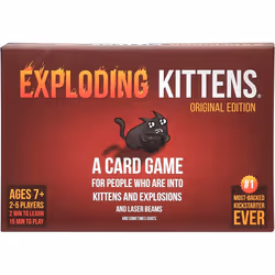 Exploding Kittens Card Games, Russian Roulette Card Game