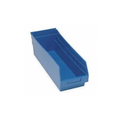 Shelf BIN Blue 17-7/8in x 8-3/8in x 6in