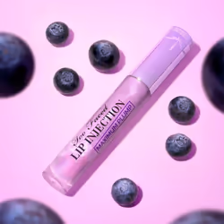 Too Faced Lip Injection Maximum Plump Extra Strength Lip Plumper Gloss | Hydrating + Plumping  0.14 fl. oz.  Blueberry Buzz