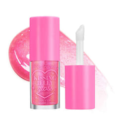 Too Faced Kissing Jelly Lip Oil Gloss |Sunflower & Jojoba Oils  0.15 fl. oz.  Bubblegum