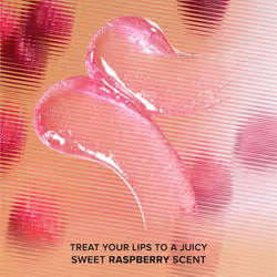 Too Faced Kissing Jelly Lip Oil Gloss |Sunflower & Jojoba Oils  0.15 fl. oz.  Raspberry
