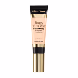 Too Faced Born This Way Soft Matte Foundation | Hydrating Oil Control Long Lasting + Waterproof 1 Fl Oz Snow