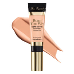 Too Faced Born This Way Soft Matte Foundation | Hydrating  Oil Control  Long Lasting + Waterproof  1 Fl Oz  Seashell