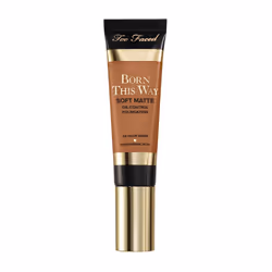 Too Faced Born This Way Soft Matte Foundation | Hydrating Oil Control Long Lasting + Waterproof 1 Fl Oz Caramel