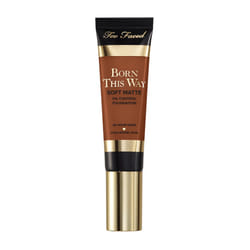 Too Faced Born This Way Soft Matte Foundation | Hydrating  Oil Control  Long Lasting + Waterproof  1 Fl Oz  Chestnut