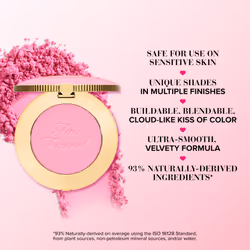 Too Faced Cloud Crush Blush | Buildable  Blendable  High Pigment Color  Vegan + Cruelty Free  0.17 oz  Super Candy Clouds