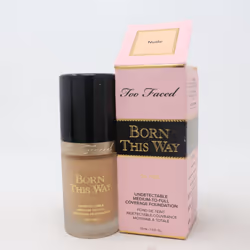 Too Faced Born This Way Oil-Free Foundation 1.0oz/30ml New In Box - Nude