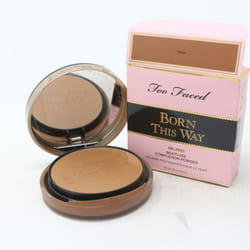Too Faced Born This Way Oil Free Powder  0.35oz/10g New With Box - Toffee