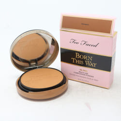 Too Faced Born This Way Oil Free Powder  0.35oz/10g New With Box - Mahogany