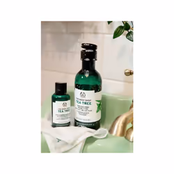 The Body Shop Tea Tree Skin Clearing Facial Wash - Purifying Vegan Face Wash For Oily  Blemished Skin - 8.4 oz
