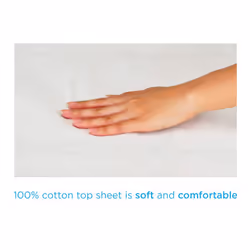 NOVA Medical Products Waterproof Reusable Mattress Overlay with 100% Cotton Skin Soft Top Layer  Washable Incontinence Bed & Sheet Underpad Protector