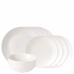 Royal Doulton Gordon Ramsay Maze, Serving set, Clay, White, Round, 8.46 kg, 12 pc(s)