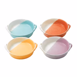 Royal Doulton 1815 Mixed Patterns Mini Serving Dish Set of 4  Bright Colors  72