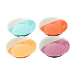 Royal Doulton 1815 Mixed Patterns Pasta Bowl  91  Bright Colors  Set of 4