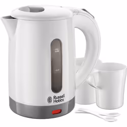 1000 W, White Russell Hobbs Travel Electric Kettle