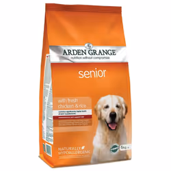 Arden Grange Adult Senior Chicken Dry Dog Food - 6 kg