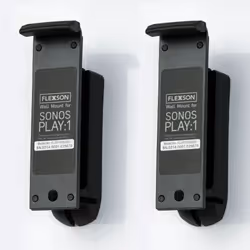 Flexson FLXS1WM2021, Wall, Black, SONOS PLAY:1, 127 mm, 35 mm, 61 mm