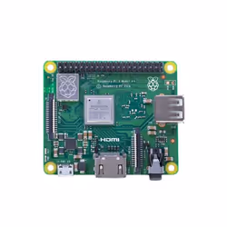 Raspberry Pi Model A+, 1400 MHz, BCM2837B0, 0.512 GB, DDR2-SDRAM, MicroSD (TransFlash), 802.11b, 802.11g, Wi-Fi 4 (802.11n), ...