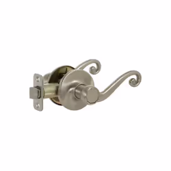Lexington Series Grade 3 Privacy Lever Set, Satin Nickel