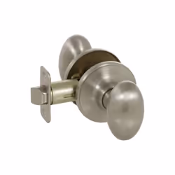 Carlyle Series Grade 3 Passage Knob Set, Satin Nickel