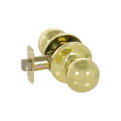Fairfield Series Grade 3 Dummy Knob, Bright Brass