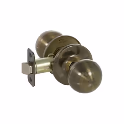 Fairfield Series Grade 3 Passage Knob Set, Antique Brass
