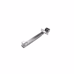 8 in. Brushed Chrome with Key Loack Surface Bolt