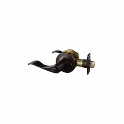 Stratford 6 Way Latch Privacy Door Knob, Polished Brass