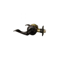 Stratford 6 Way Latch Privacy Door Knob, Polished Brass