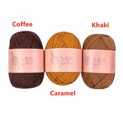 2 Skeins M-S Thick Knitting Yarn  Elastic Fabric Cloth T Shirt Yarn  S