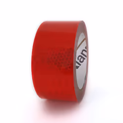 High Intensity Retro Reflective Tape HXREF 1 Roll 2 50mm x 10 yds Red