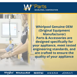 Whirlpool 341241 Dryer Drum Belt  White
