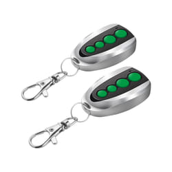 M12 Remote Control Key Fobs for Automatic Swing Sliding Gate Opener Garage Door Opener 4-Button Wireless Transmitter 2-Pack Security Gate Controller