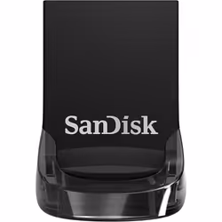 SanDisk Ultra Fit 64 GB USB 3.1 Flash Drive, Black