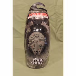 Titanium Series Star Wars 3INCH Vehicles - Battle RAVAGED M.Falcon