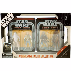 Star Wars Episode V 5 Collectible Tin Action Figure Set THE EMPIRE STR