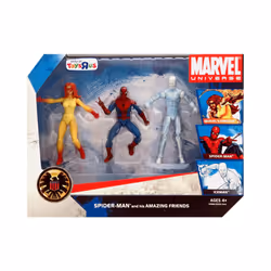 Marvel Universe 3 3/4"" Exclusive Action Figure 3-Pack Spider-Man and