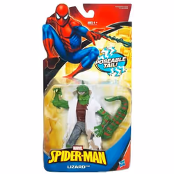 Marvel Spider-Man Lizard Figure With Poseable Tail Classic Heroes