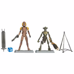 Star Wars The Clone Wars Exclusive Special Ops Clone Trooper and Geonosian Drone 3-3/4 Inch Scale Action Figures
