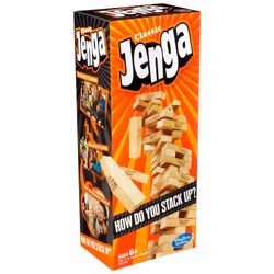 Hasbro Classic Jenga, Jenga, 6 yr(s)