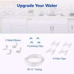 Filter Upgrade Kit for Reverse Osmosis and Under Sink Water Filtration