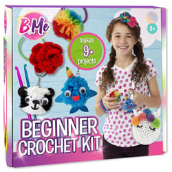 DIY All in One Crochet Knitting Kit for Beginners Starter Arts  Craft Set for Kids Teens Tweens  Adults  How to Learn Make Yo