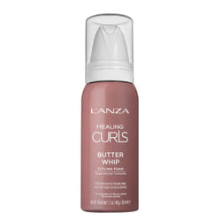 L'ANZA Healing Curls Butter Whip Styling Foam  Hair Styling Mousse for Curly Hair  Wavy Hair & Afro Hair  Lightweight Control  Cruelty Free & Vegan Ha