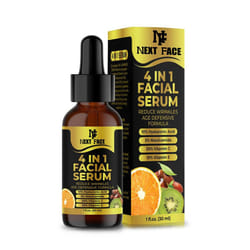 Organic Vitamin C Serum For Face & Hyaluronic Acid. Anti-Aging,Wrinkles,Dark Spots,Brightening, Facial Serum With 30% Vitamin C 5% Niacinamide 10%