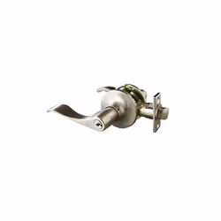 Stratford 6 Way Latch Entry Door Knob, Satin Nickel