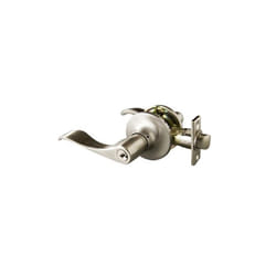 Stratford 6 Way Latch Entry Door Knob, Satin Nickel
