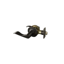 Stratford 6 Way Latch Passage Door Knob, Oil Rubbed Bronze